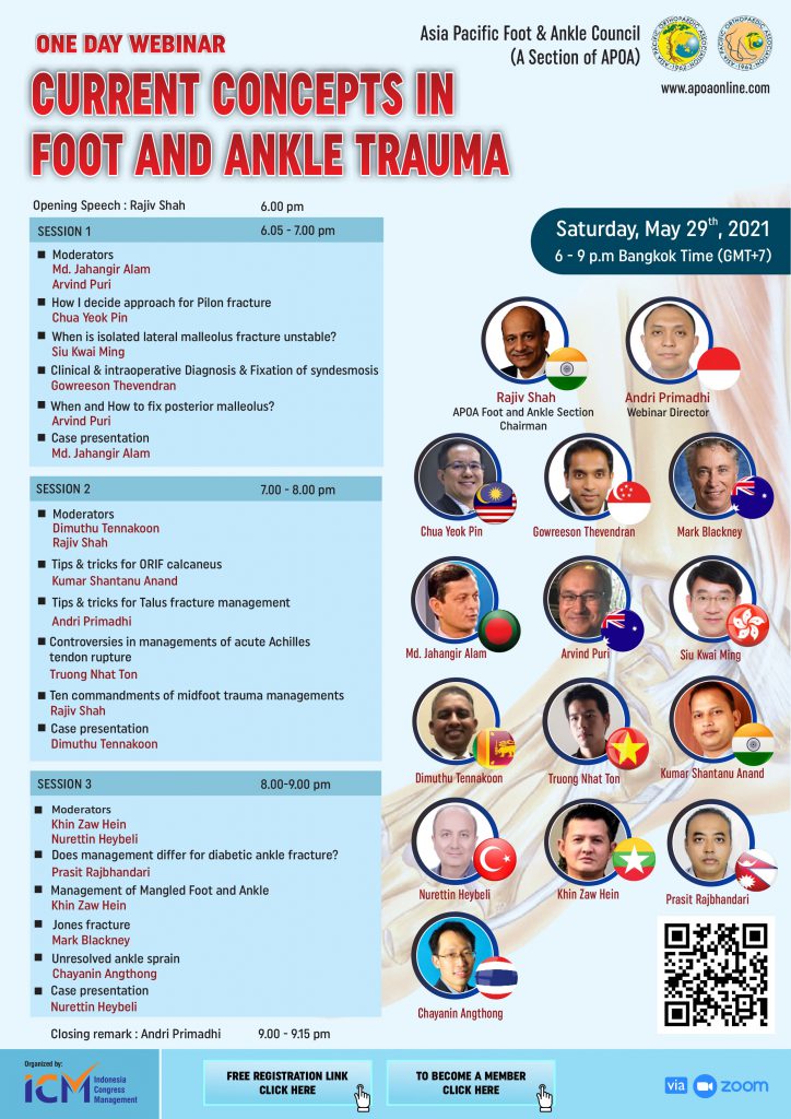 CURRENT CONCEPTS IN FOOT AND ANKLE TRAUMA