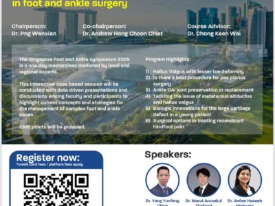 Singapore Foot and Ankle Symposium 2025